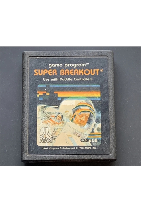 Atari 2600 Vcs Super Breakout - Cartridge Only - Pre-Owned