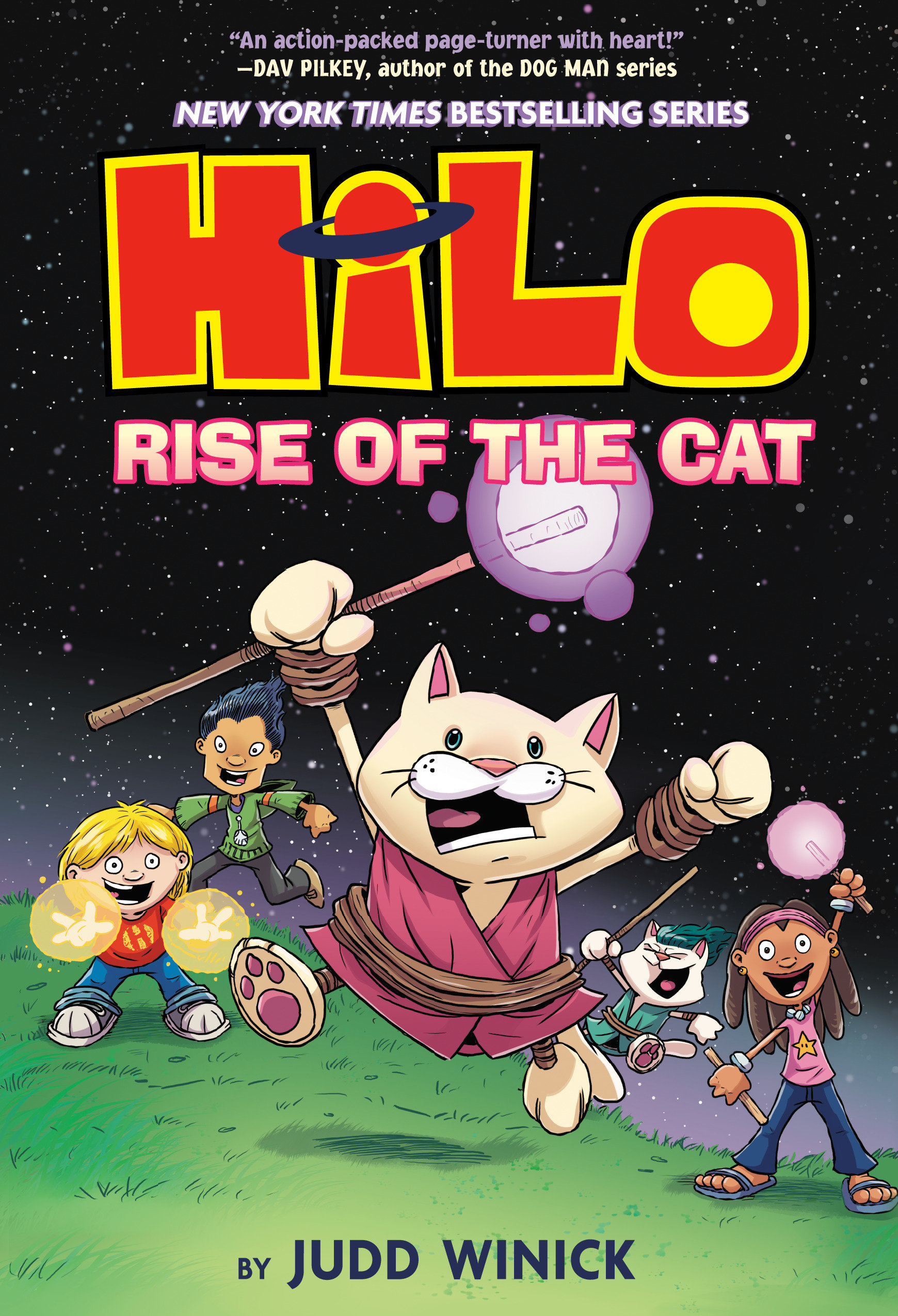 Hilo Hardcover Graphic Novel Volume 10 Rise of the Cat