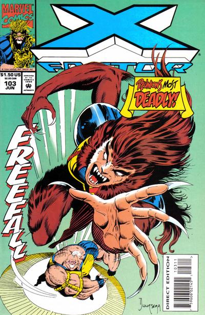 X-Factor #103 [Direct Edition]-Very Good (3.5 – 5)