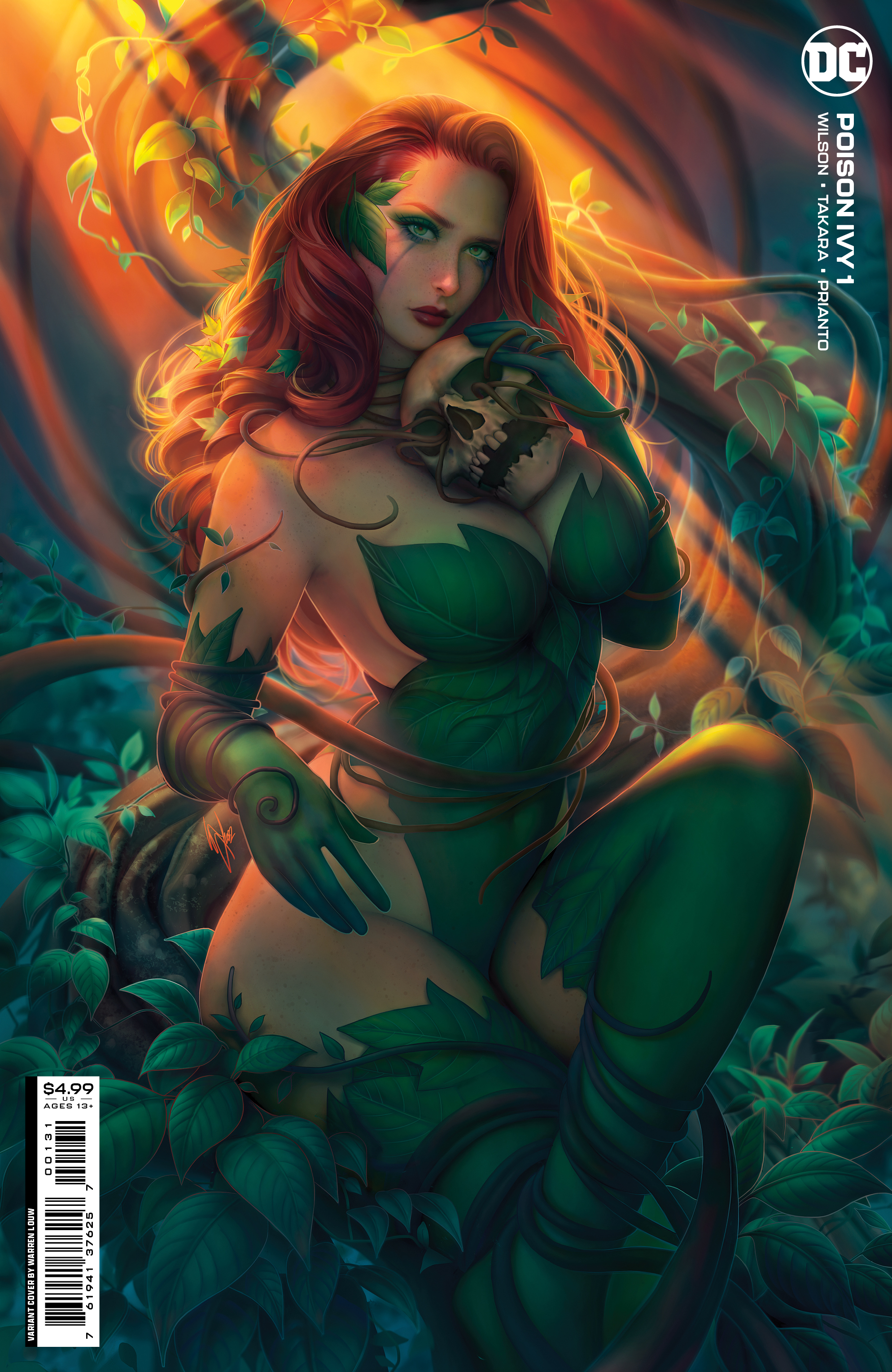 Poison Ivy #1 Cover B Warren Louw Card Stock Variant (Of 6)
