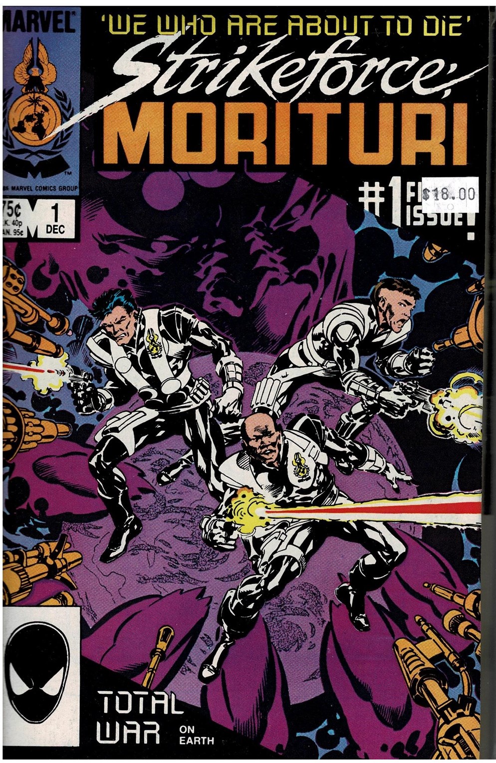 Strikeforce: Morituri #1- 12  Comic Pack