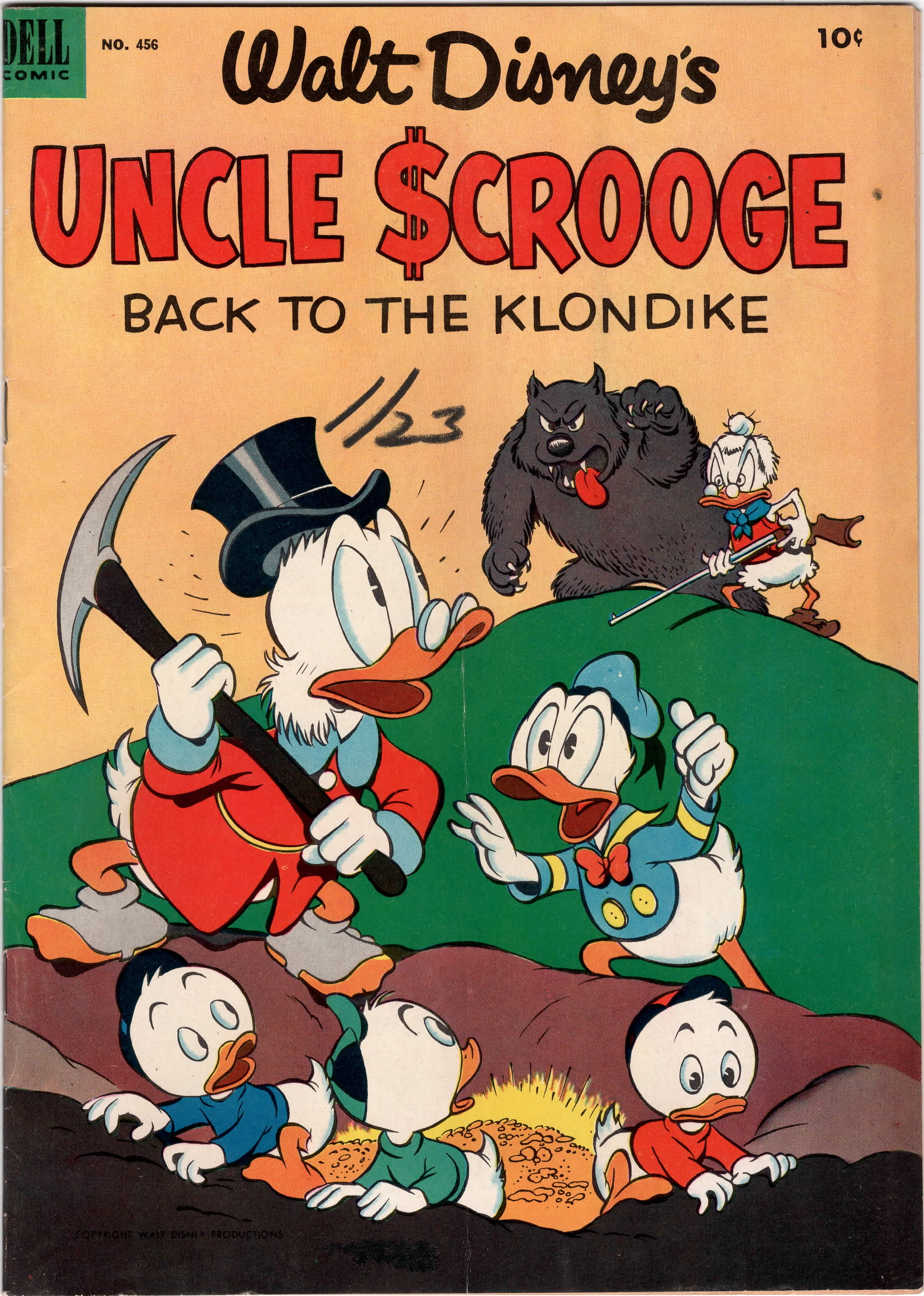 Uncle Scrooge #002 (Four Color #456)