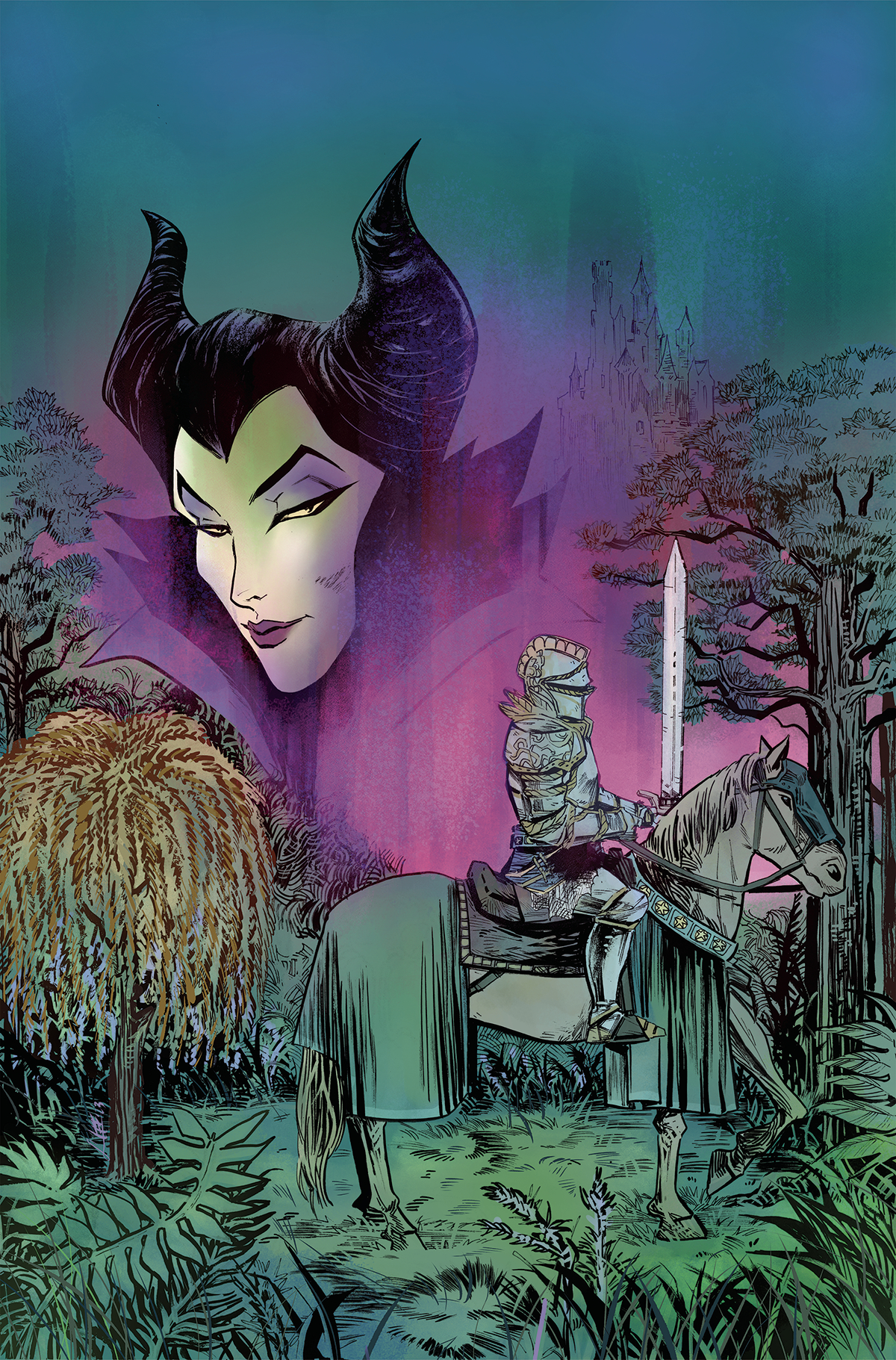 Disney Villains Maleficent #4 Cover K 1 for 20 Incentive Soo Lee Virgin