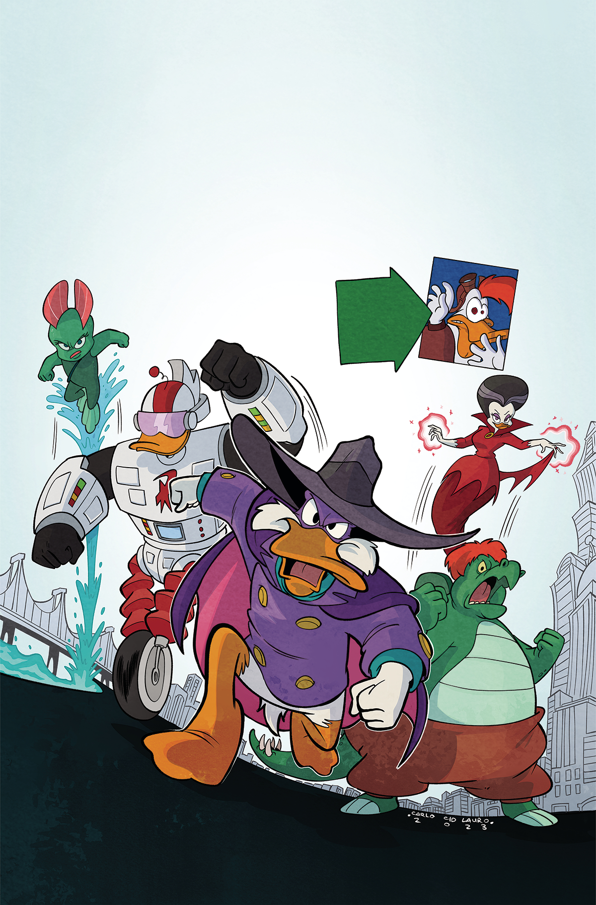 Darkwing Duck #10 Cover I 1 for 10 Incentive Lauro Virgin