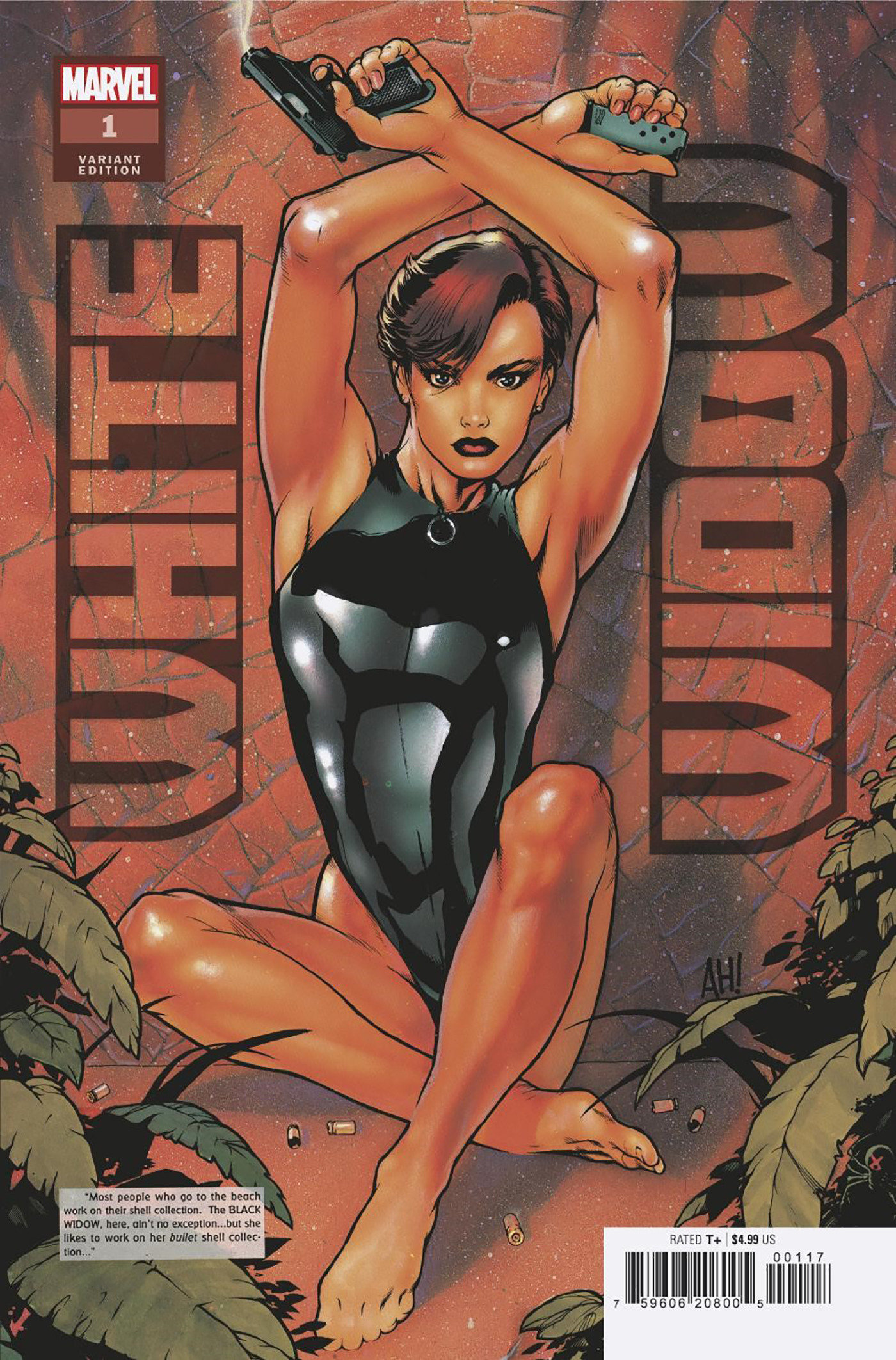 White Widow #1 Adam Hughes Hidden Gem Variant 1 for 25 Incentive