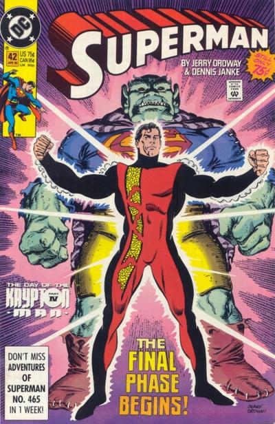 Superman #42 [Direct]-Fine (5.5 – 7) 1987