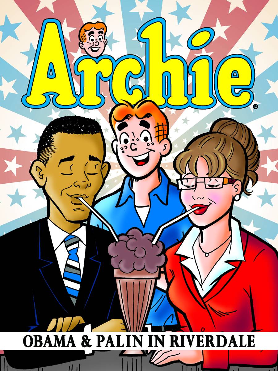 Archie Obama & Palin In Riverdale Graphic Novel