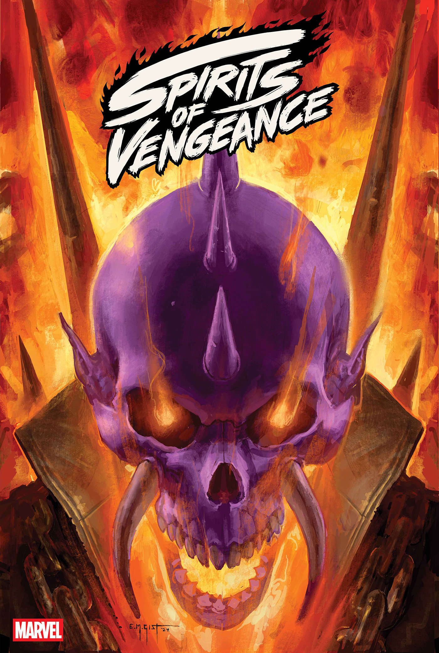 Spirits of Vengeance #6 E.M. Gist Variant