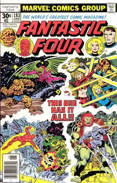 Fantastic Four #183 [30¢]-Fine 