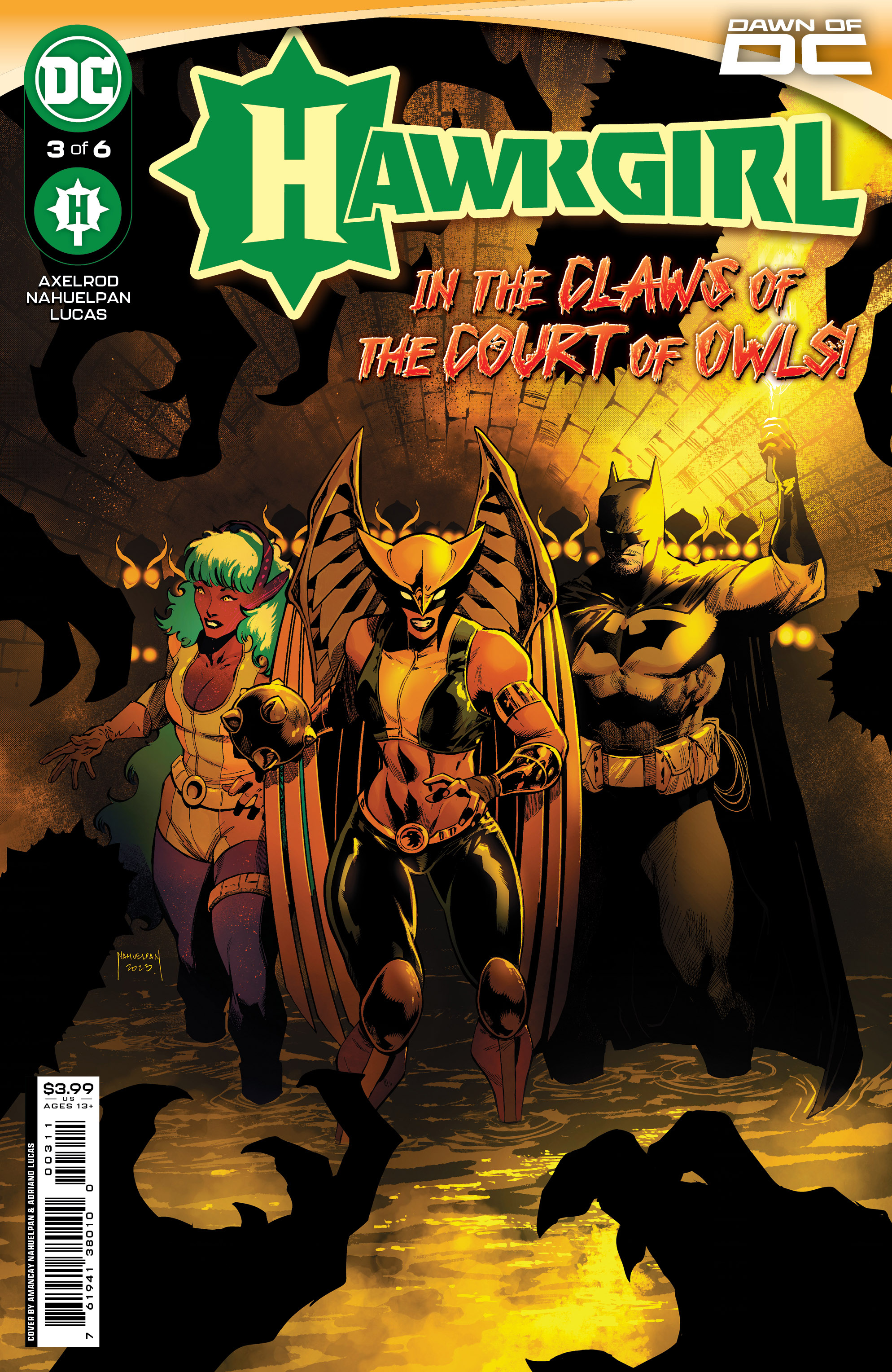 Hawkgirl #3 Cover A Amancay Nahuelpan (Of 6)