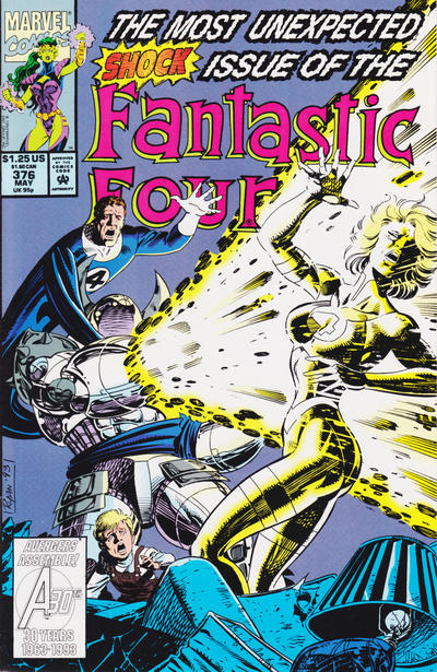 Fantastic Four #376 [Direct]-Near Mint (9.2 - 9.8)