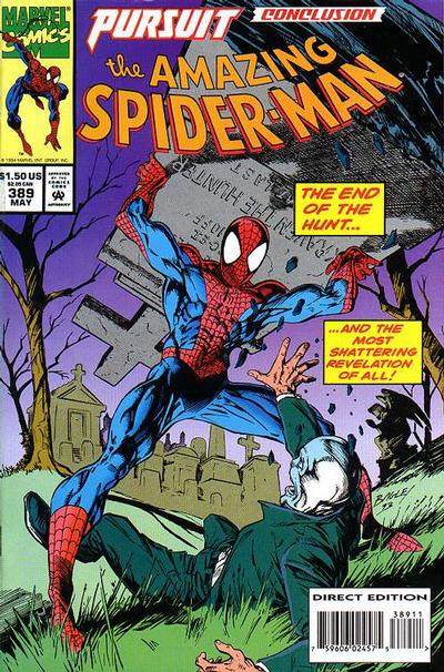 The Amazing Spider-Man #389 [Direct Edition]-Fine (5.5 – 7)