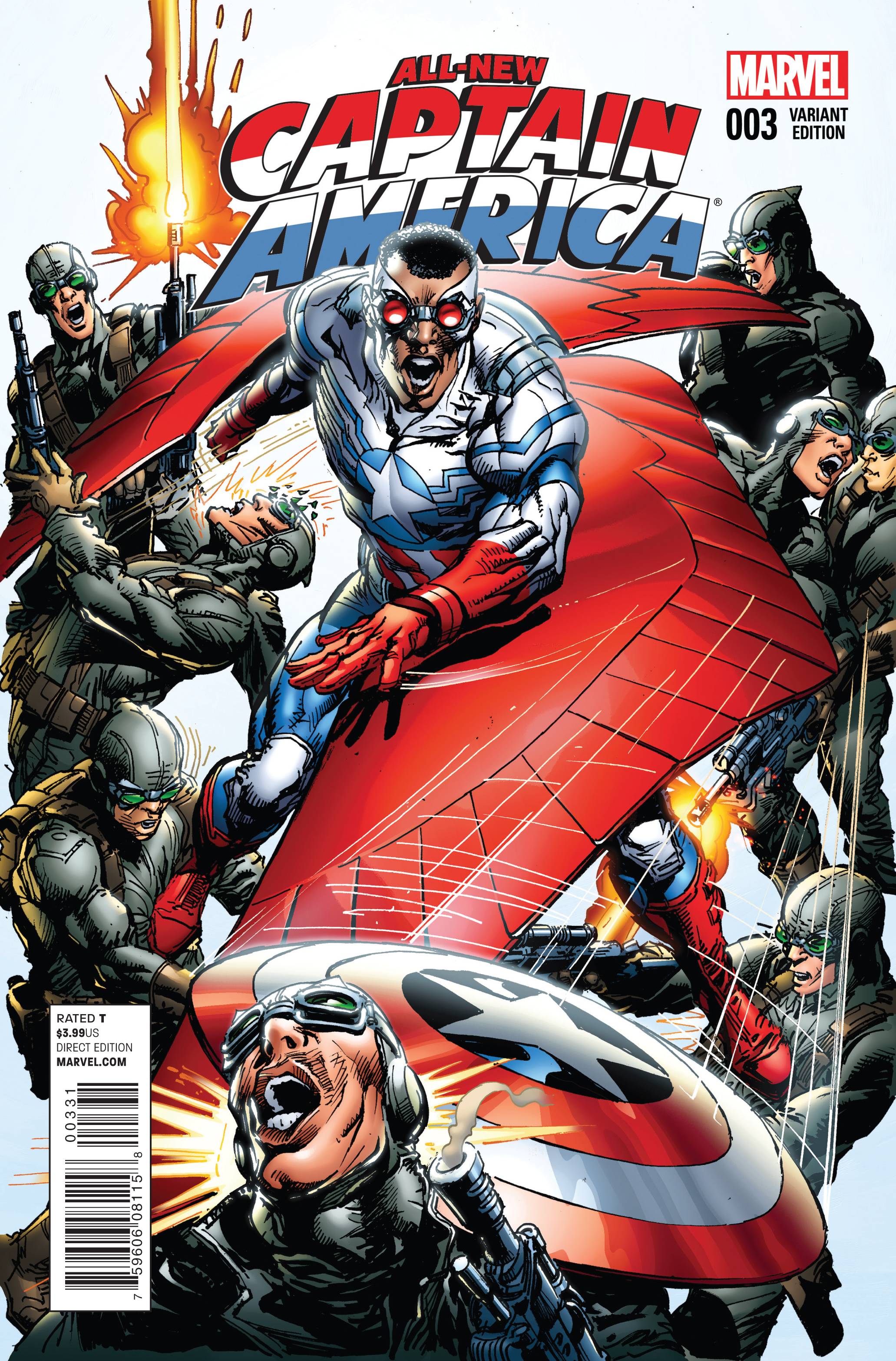 All New Captain America #3 1 for 25 Incentive Neal Adams