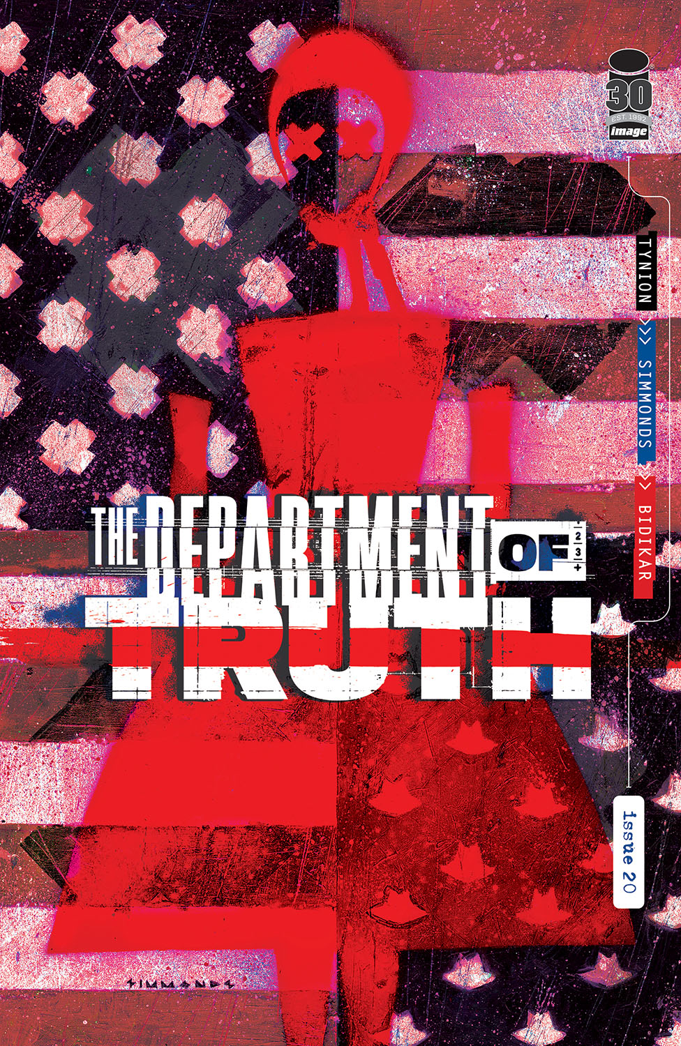 Department of Truth #20 Cover C 1 for 50 Incentive Simmonds (Mature)