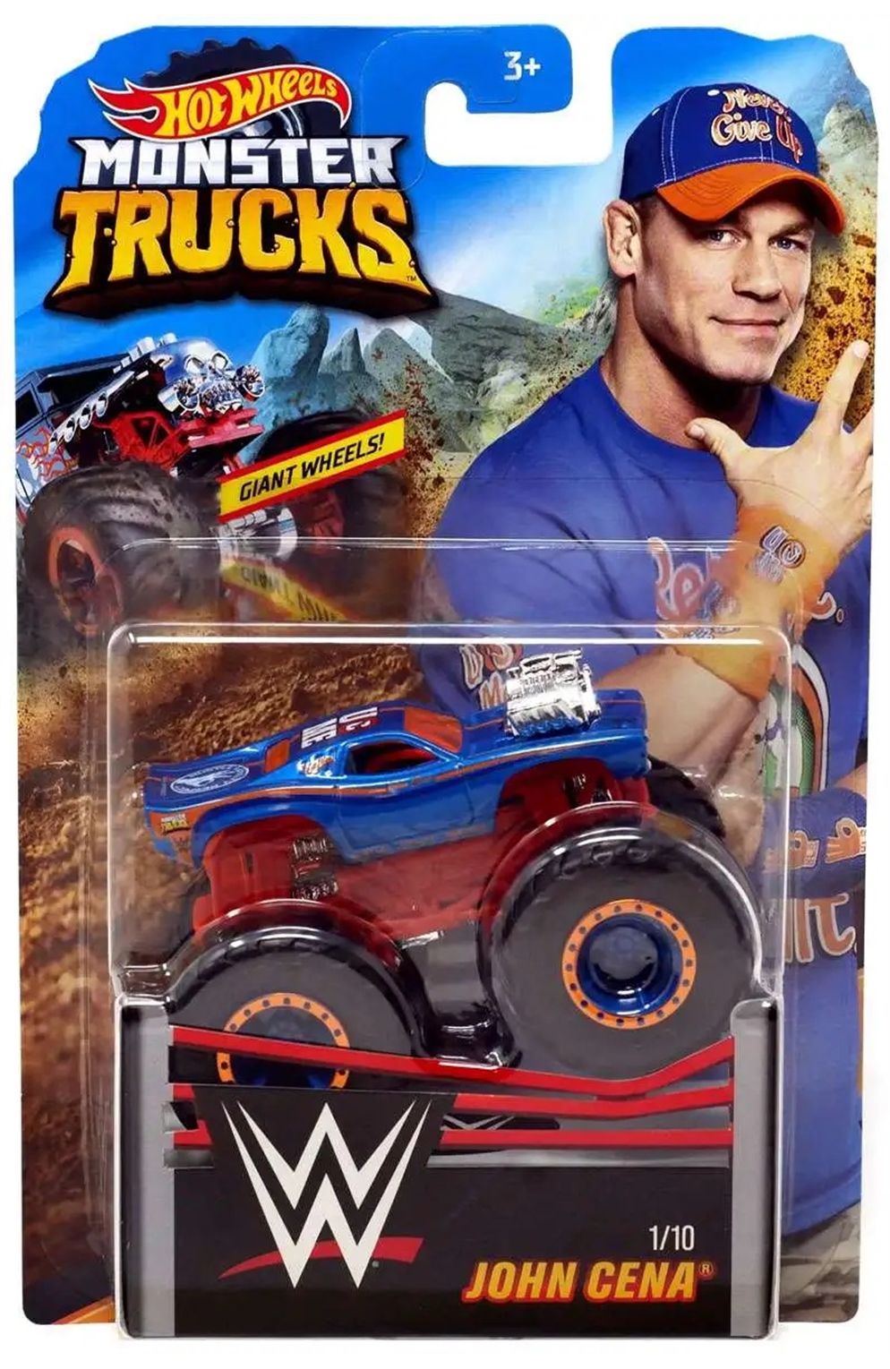 Hot Wheels Monster Trucks Wwe John Cena Diecast Car