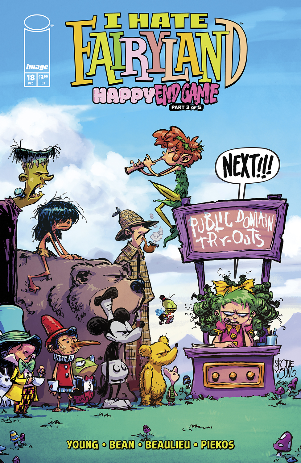 I Hate Fairyland #18 Cover C 1 for 10 Incentive Skottie Young Variant (Mature) (2022)