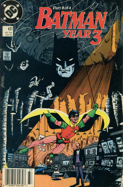 Batman #437 [Newsstand]-Fine (5.5 – 7)