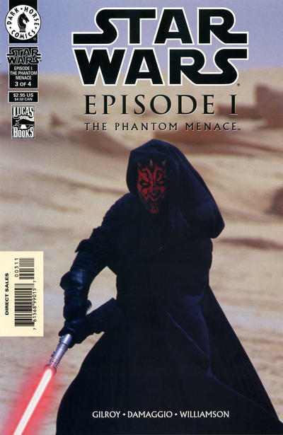 Star Wars: Episode I The Phantom Menace #3 [Photo Cover]-Very Fine