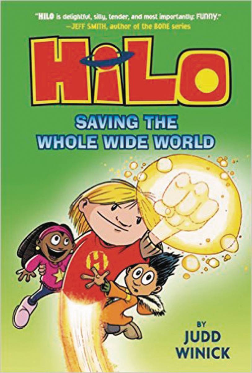 Hilo Hardcover Graphic Novel Volume 2 Saving The Whole Wide World