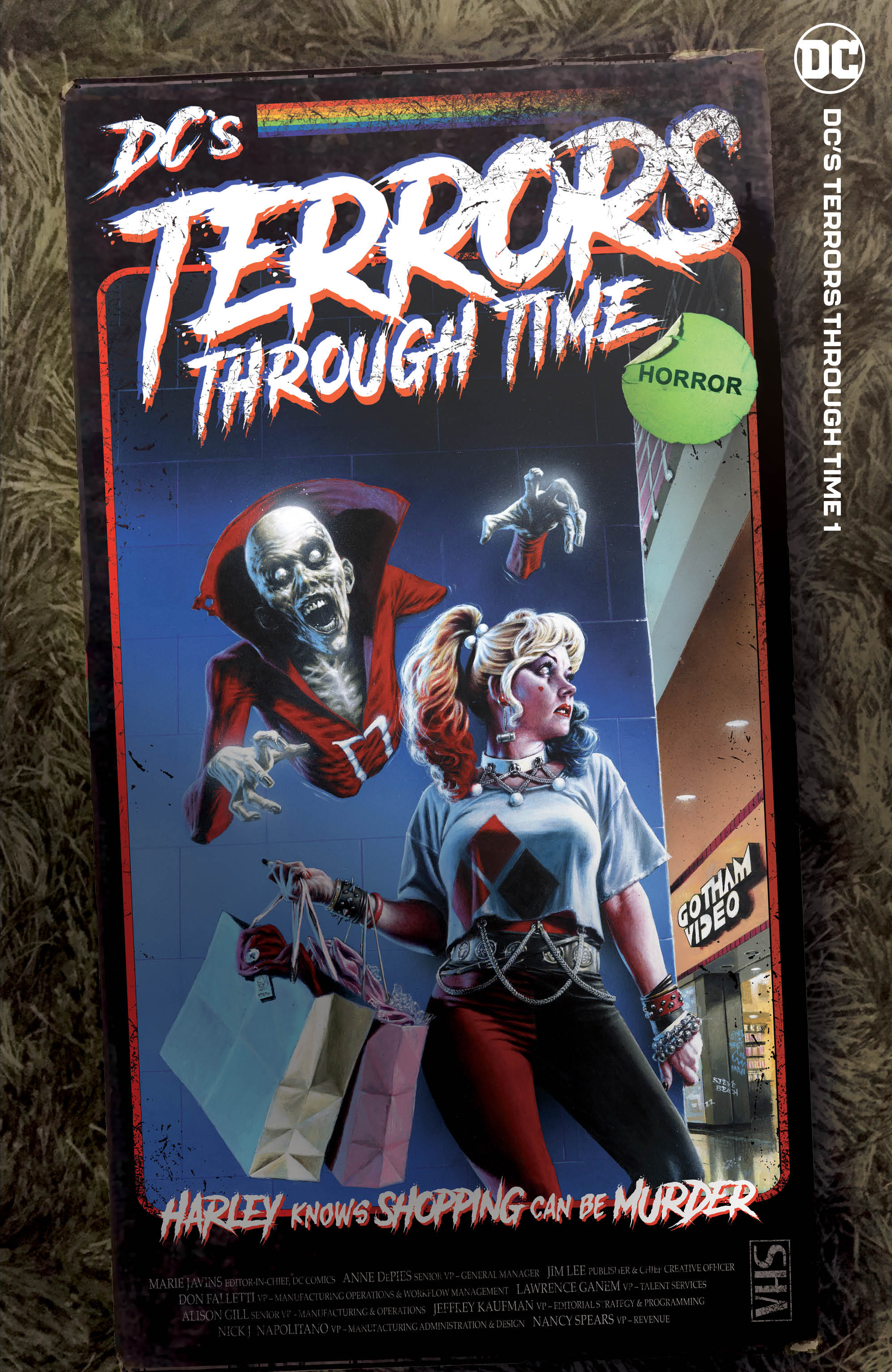 Dcs Terrors Through Time #1 (One Shot) Cover B Steve Beach Vhs Variant