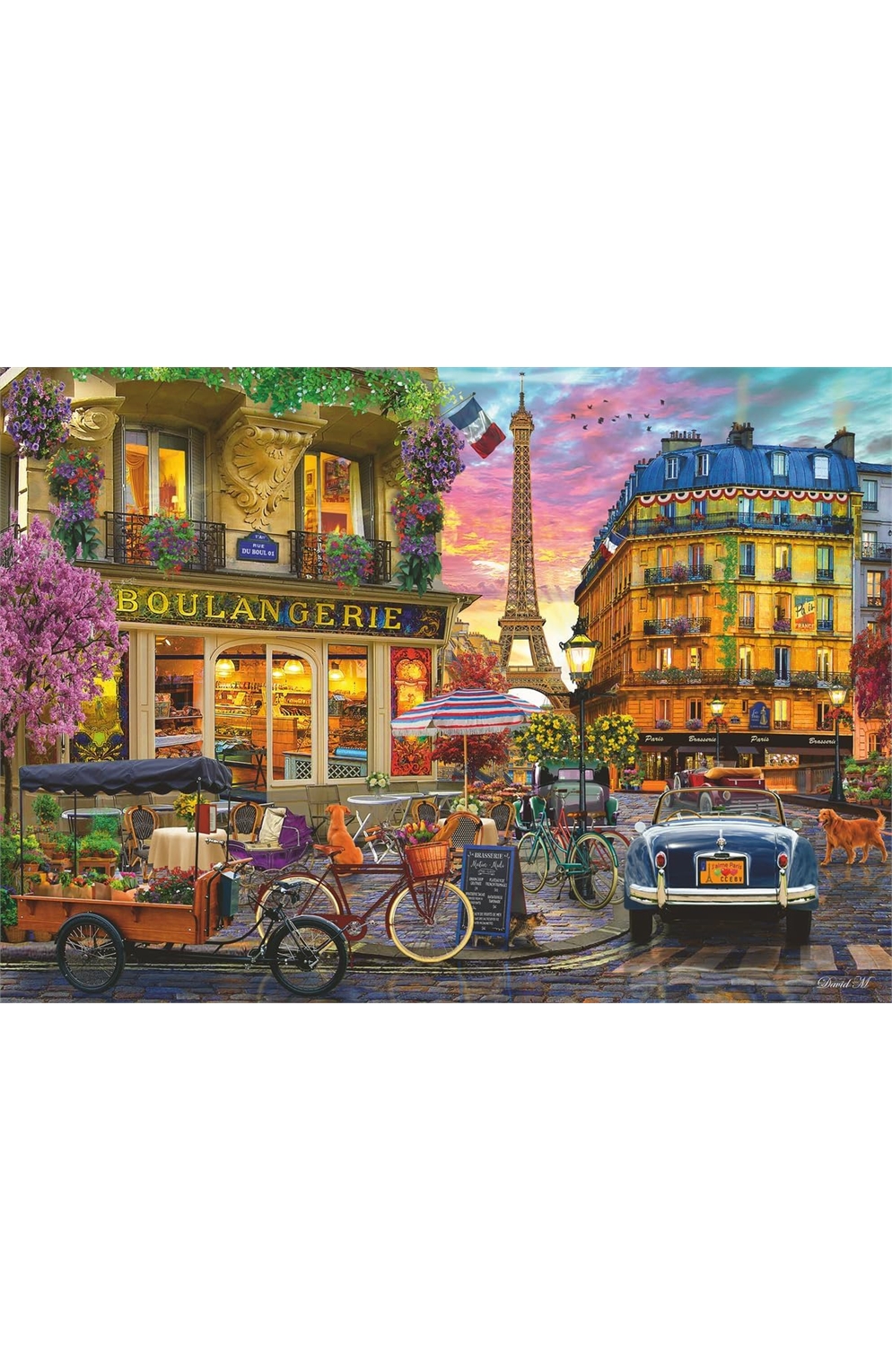 Paris In The Dawn - Ravensburger 1000 Piece Puzzle