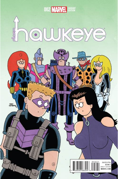 All New Hawkeye #2 Hembeck Variant
