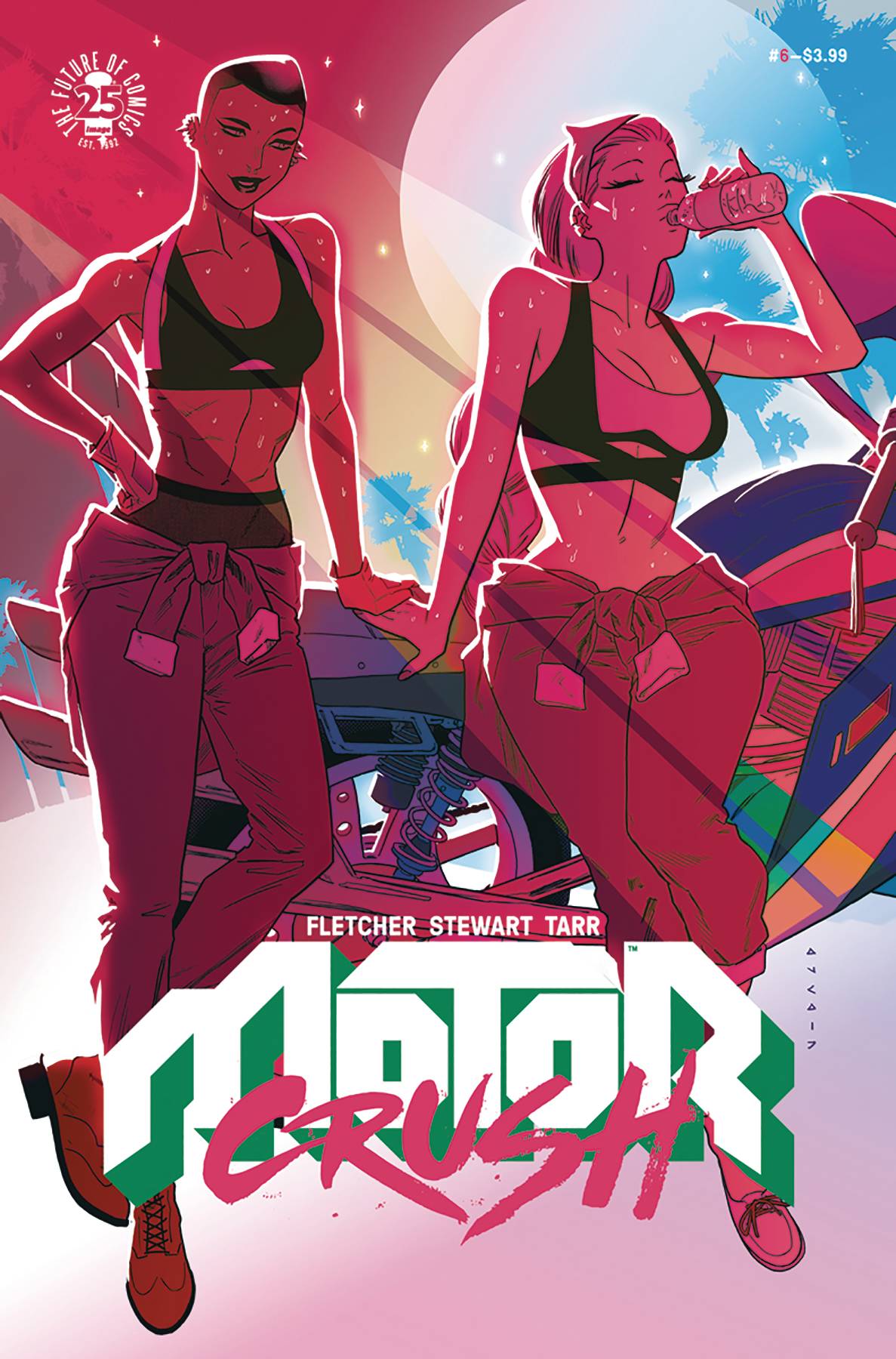 Motor Crush #6 Cover B Anka