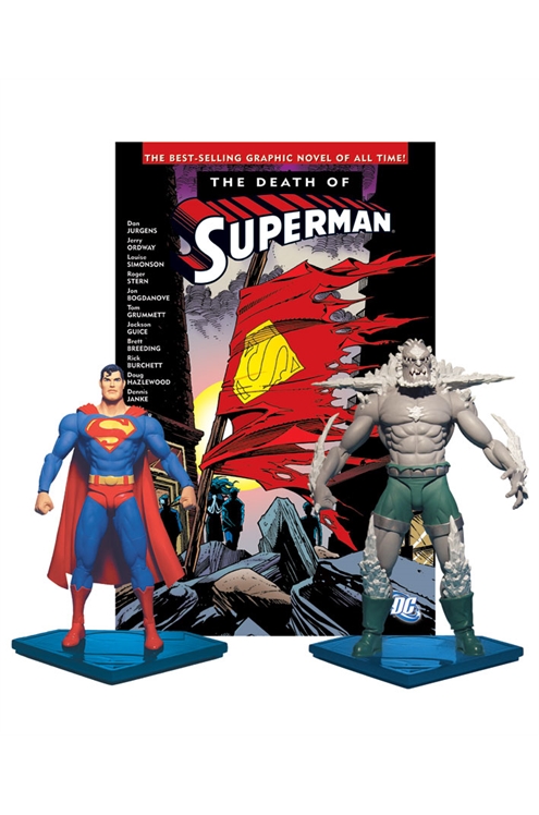 DC Direct Superman Vs Doomsday Collector Set (2007)