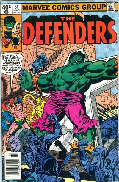 The Defenders #81 [Newsstand]-Fine