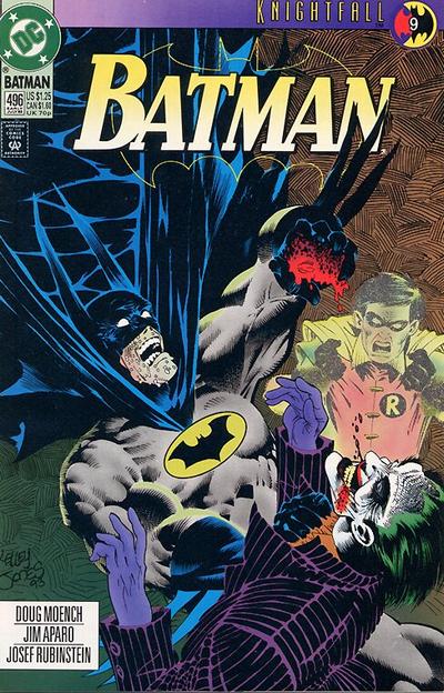 Batman #496 [Direct]-Very Fine (7.5 – 9)