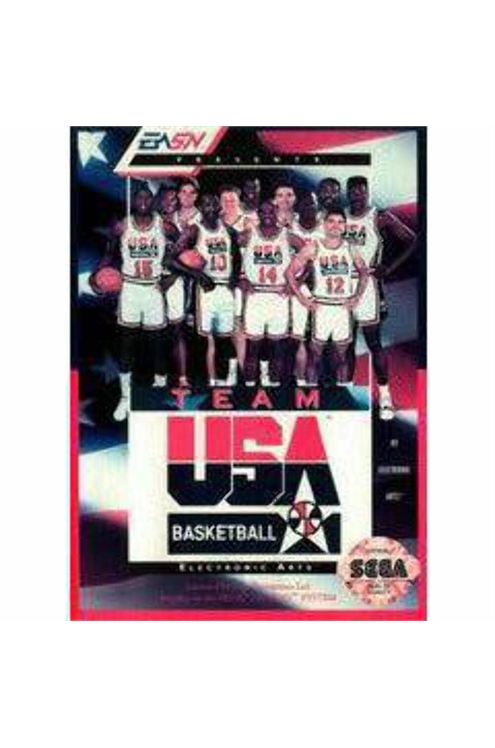 Sega Genesis Team Usa Basketball Boxed Pre-Owned