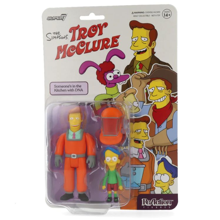 Simpsons W2 Troy McLure DNA Reaction Figure