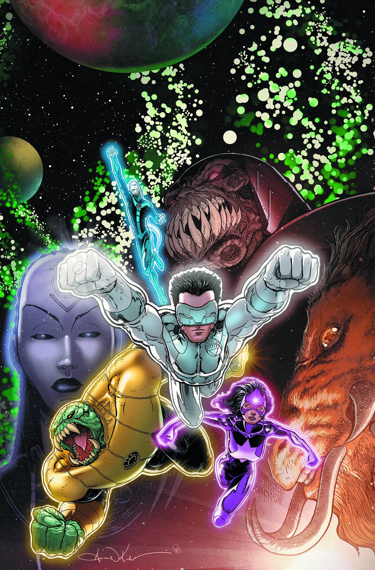 Green Lantern New Guardians Hardcover Volume 3 Love & Death (New 52)