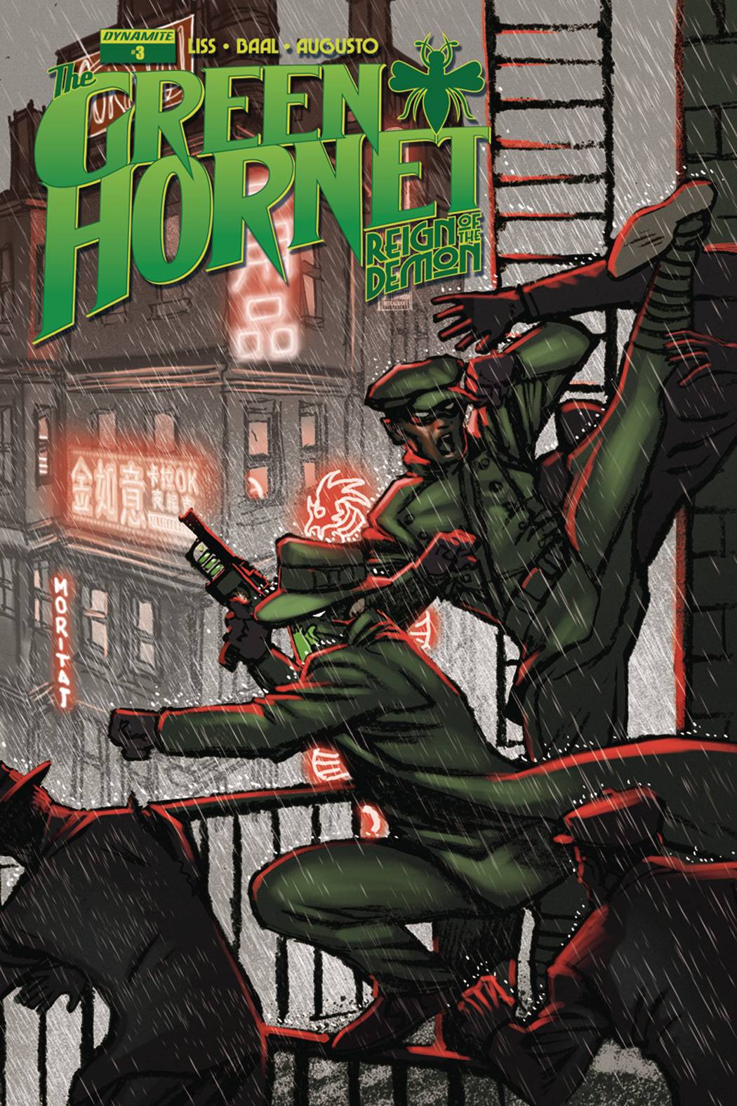 Green Hornet Reign of Demon #3 Cover A Moritat