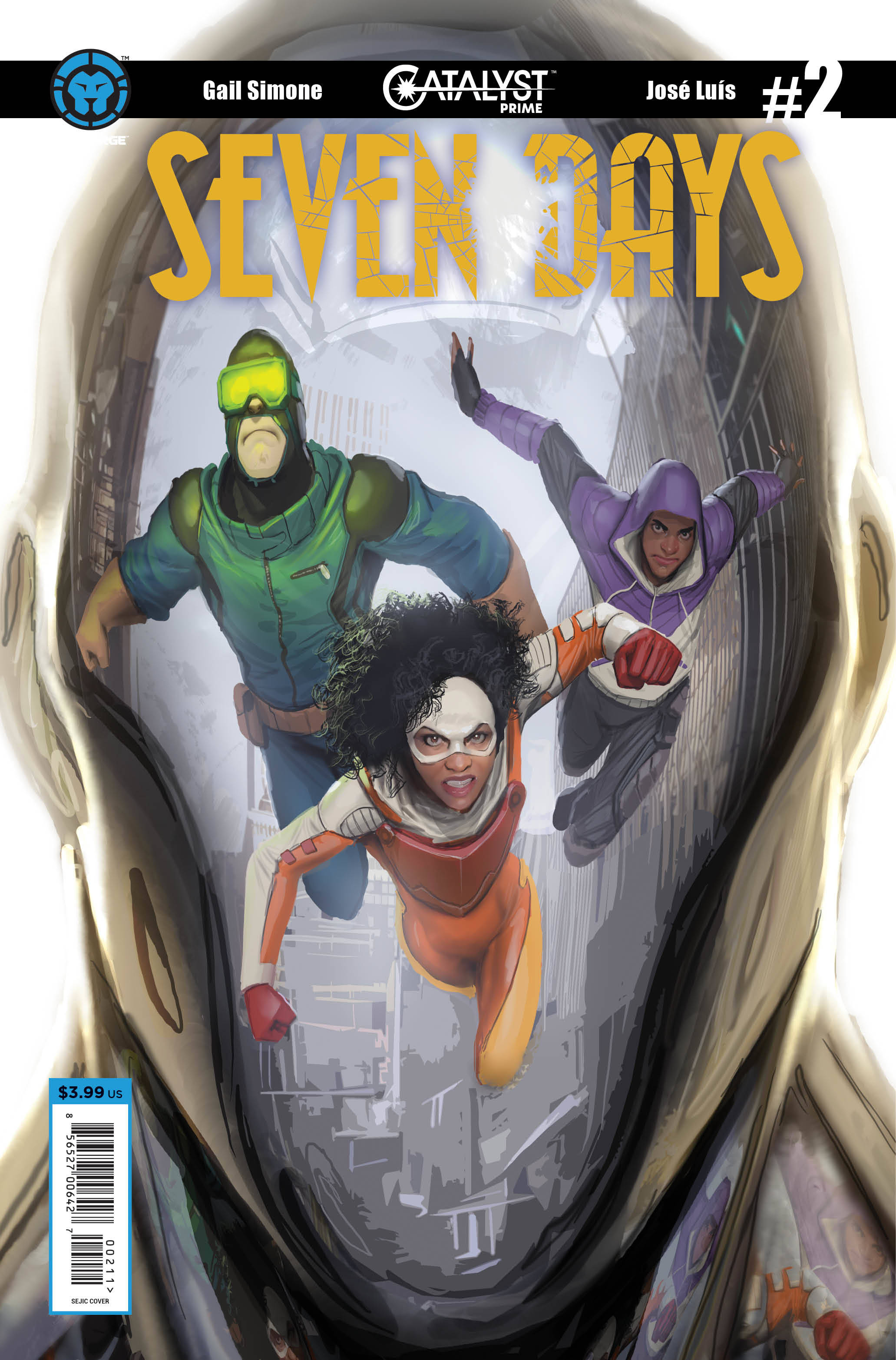 Catalyst Prime Seven Days #2 Main Cover (Of 7)