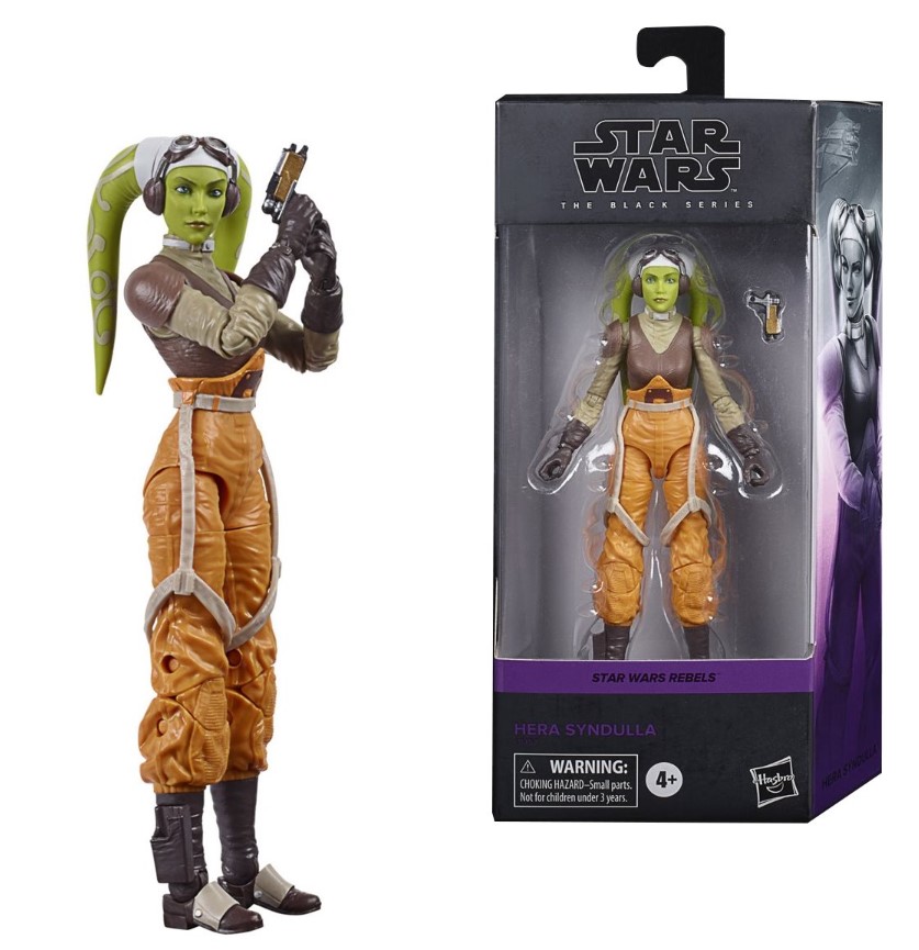 Star Wars Rebels Black Series 6 Inch Hera Syndulla Action Figure Case