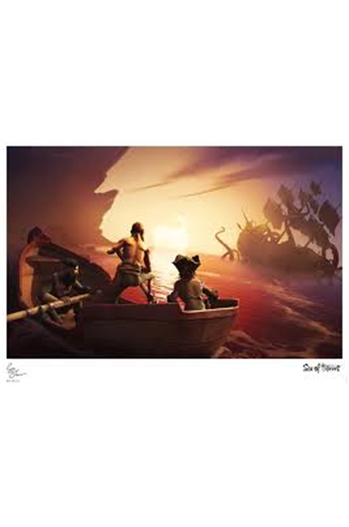 Sea of Thieves Limited Edition Art Print Kraken