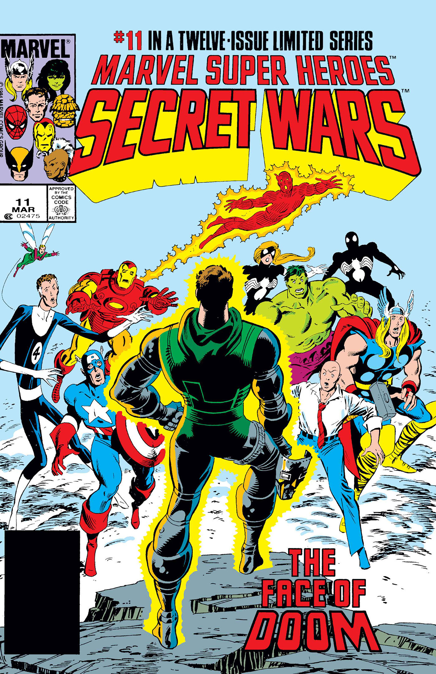 Marvel Super Heroes Secret Wars  #11 Facsimile Edition Foil Variant