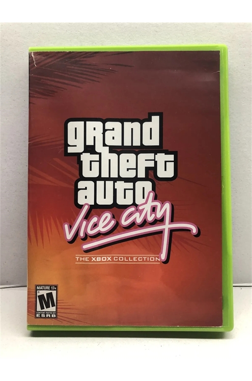 Xbox Grand Theft Auto Vice City 