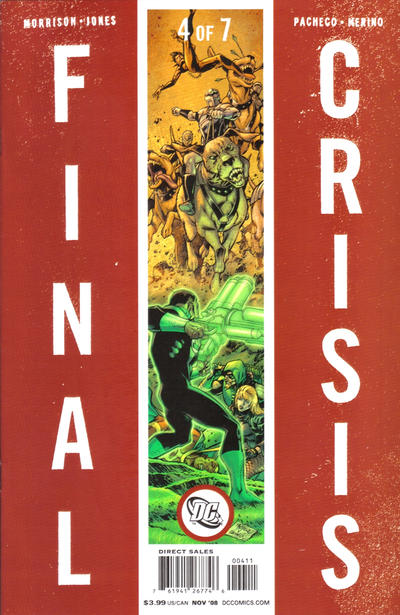 Final Crisis #4 [Sliver Cover]-Very Fine (7.5 – 9)