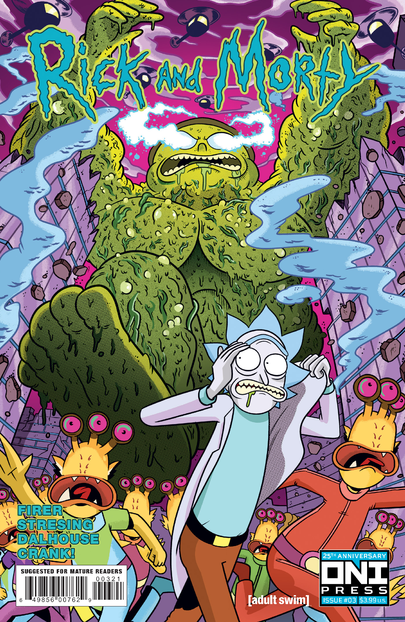 Rick and Morty #3 Cover B Marc Ellerby Variant (2023)