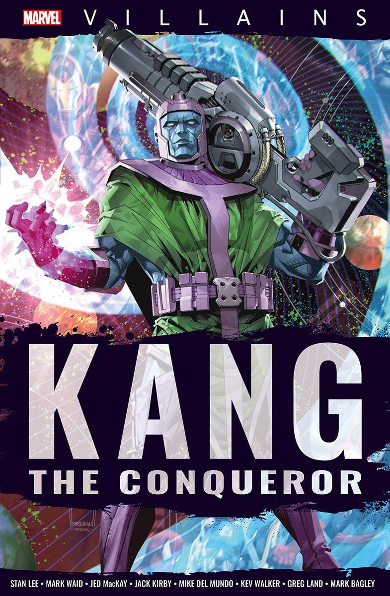 Marvel Villains Kang The Conqueror Graphic Novel Uk Edition
