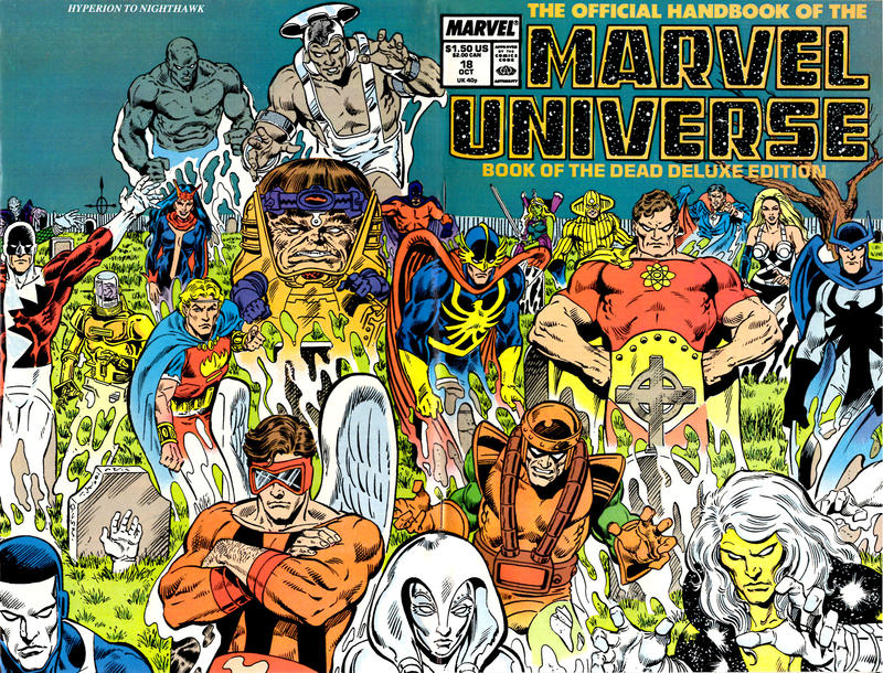 The Official Handbook of The Marvel Universe Deluxe Edition #18-Very Good (3.5 – 5)