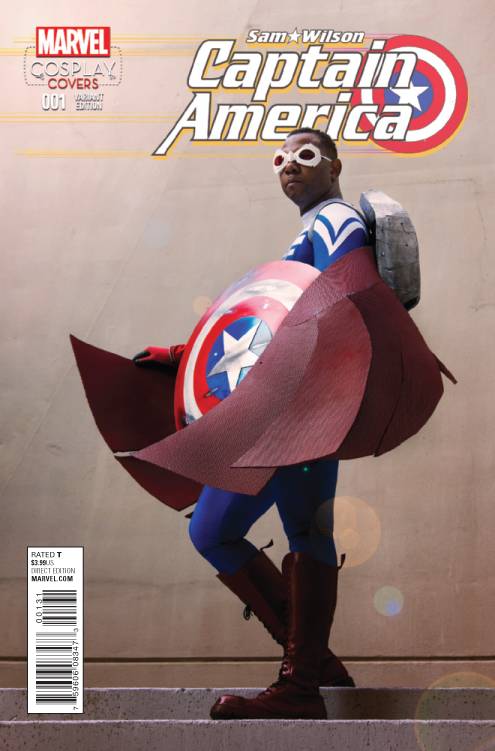 Captain America Sam Wilson #1 (Cosplay Variant) (2015)