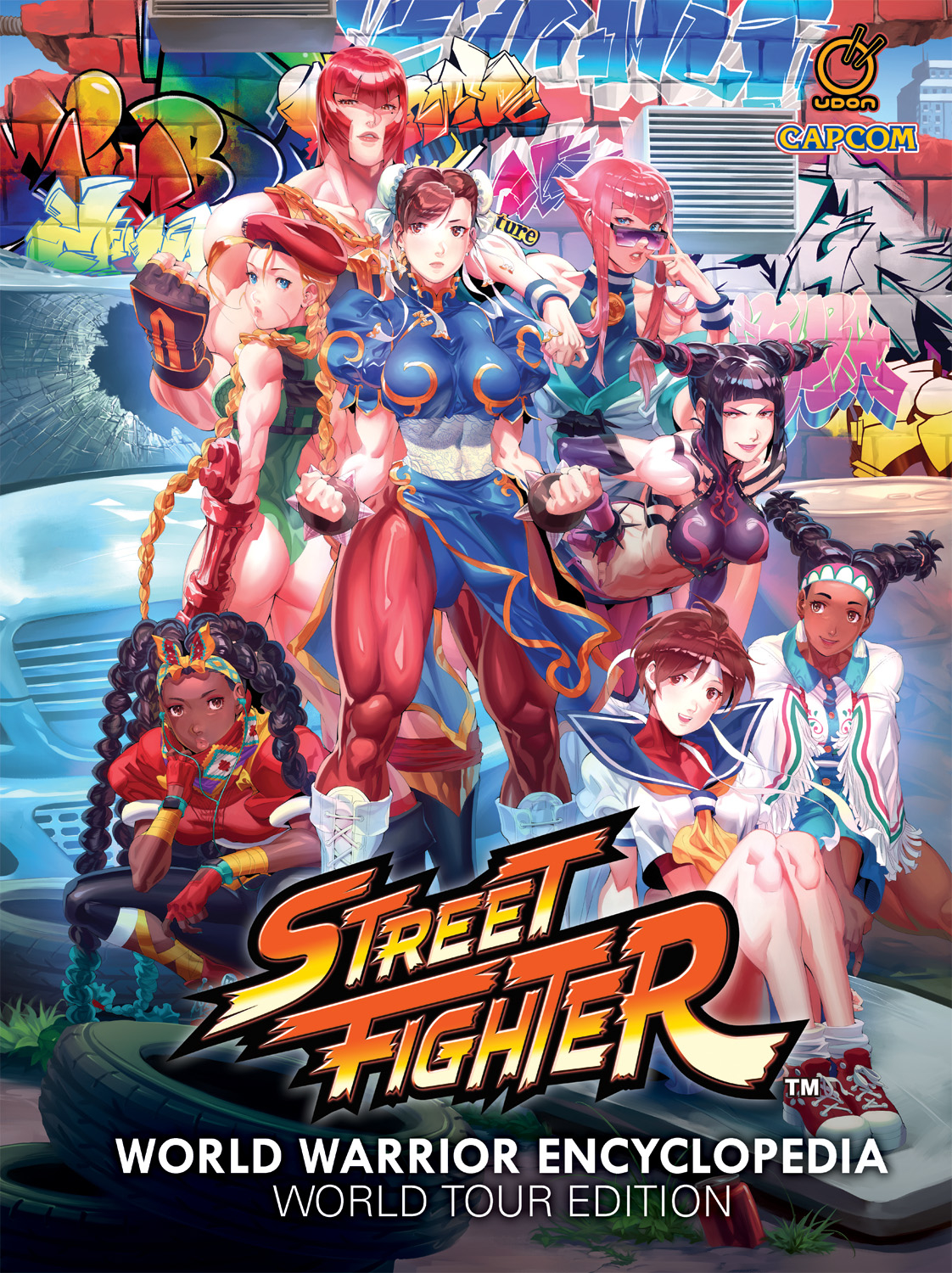 Street Fighter World Warrior Encyclopedia Hardcover