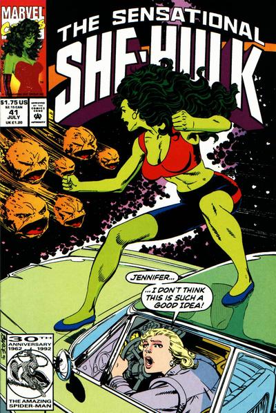 The Sensational She-Hulk #41-Very Fine