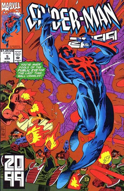 Spider-Man 2099 #5-Very Fine (7.5 – 9)