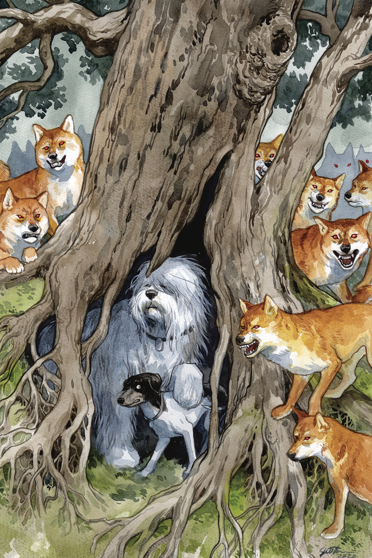 Beasts of Burden Occupied Territory #2 Cover B Thompson (Of 4)