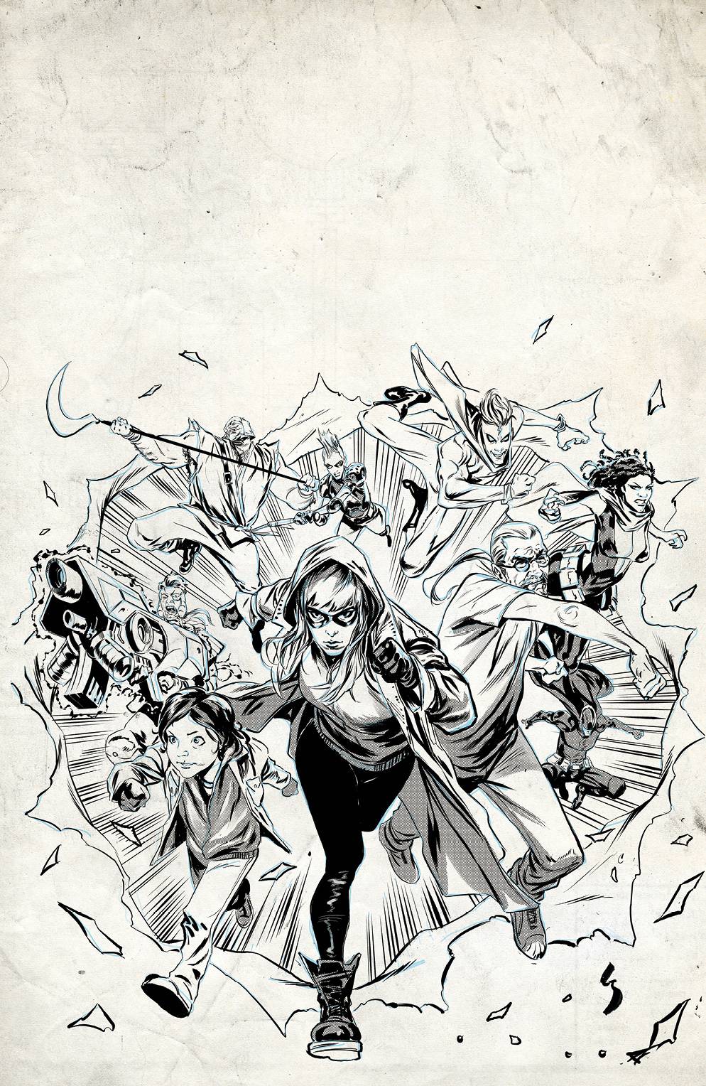 Crossover #4 Cover E 1 for 25 Incentive Shaw Raw