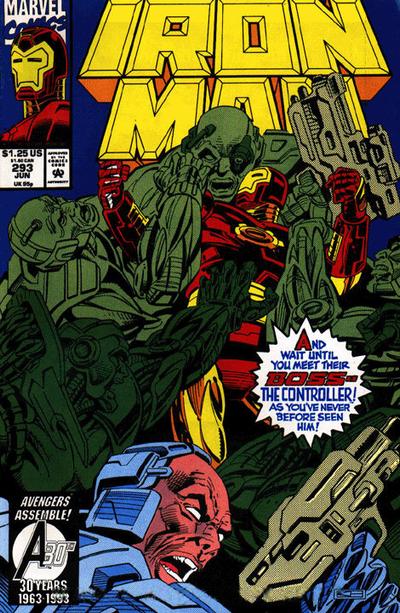 Iron Man #293 [Direct]-Near Mint (9.2 - 9.8)